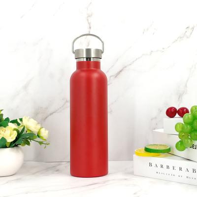 China Stocked 2021 Popular Powder Coated Water Bottle Stainless Steel Water Bottle High Quality Custom Bottle Cups for sale