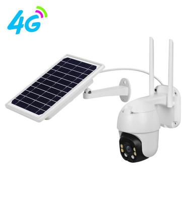 China NIGHT VISION 2MP HD 4G Sim Version Solar Panel Camera for sale