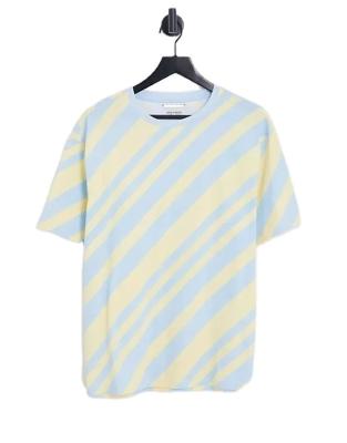 China Breathable Men's Printing Stripe T-shirt New Arrival Tee Shirt Customized Unique Design for sale