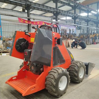 China Cheaper Hotels Derette 2023 13.5hp Skid Mini Steer Loader For Imported Engine for sale