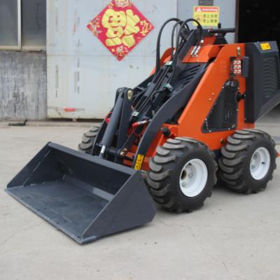 China Derette China Tire Type Hotels Small Mini Skid Steer Loader With EPA CE for sale