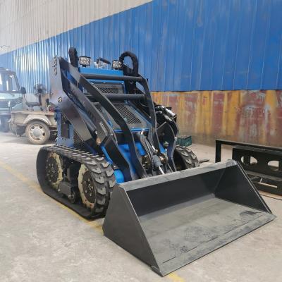 China Hotels DRT 430 Automatic Bucket Leveling CE Certified Mini Multifunctional Skid Steer Loader Track After Sale for sale