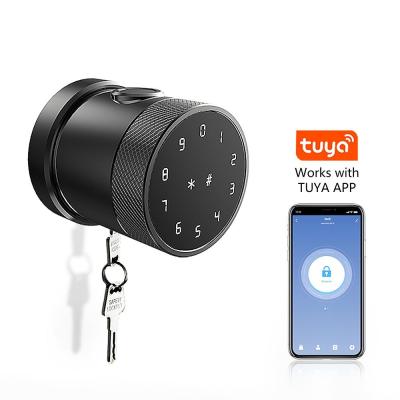 China Puerta inteligente de reconocimiento digital electrónico de huellas digitales sin cables de aleación de zinc Cerradura con Tuya App o TTLock App GL-H4 en venta