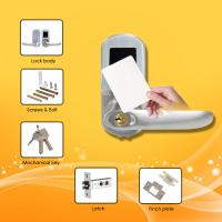 China Easy Operated RFID Card Door Lock With Mechanical Key Code / Auto  Locking Mode for sale