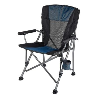 China Modern Adjustable Oversized Folding Chair High Back Heavy Duty Portable Travel Seat Outdoor Camping and Lounge Chair Beach Chair for sale