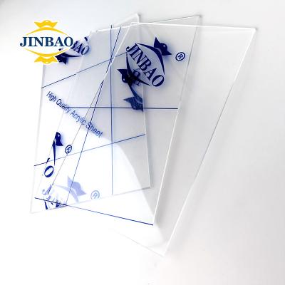 China Good Performance JINBAO Wholesale Price 4x8ft 2mm Customized White Clear Plastic Color 3mm Mechanical Colored Acrylic Sheet Signage For Advertising for sale