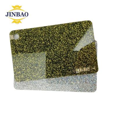 China Good Performance JINBAO Colorful Factory Mechanical Glitter Acrylic Sheet / Rainbow Acrylic Sheet for sale