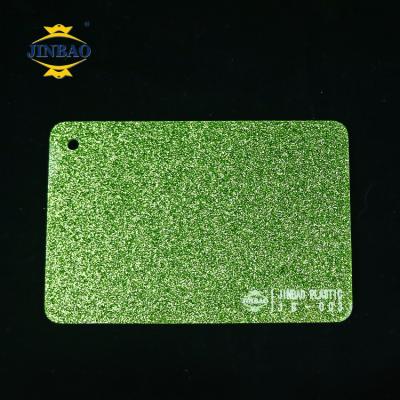 China Good Performance JINBAO Acrylic Glitter Leaf 3mm Green Pattern Acrylic Glitter Sheet Laser Cut Mechanical Wholesale Acrylic Green Glitter Sheets for sale