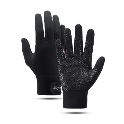 China Fashion Full Finger Motorcycle Winter Touch Screen Waterproof Racing Rising Gloves Magic Thermal Band Windproof Gloves for sale