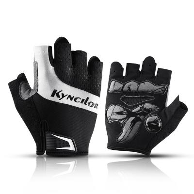 China OEM Half Finger Gloves Palm Road Bike Recycling Cycling Gloves Custom Half Finger Motorcycle Breathable Fitness Protection for sale