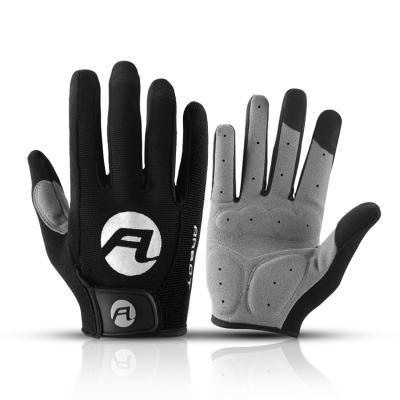 China Polyester Spendix ready to ship breathable full finger resistance motorcycle racing guantes de medio dedo cycling glove for sale