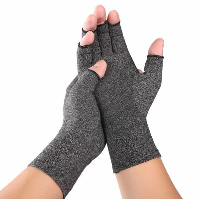 China Fingerless Arthritis Gloves Hot Selling Compression Arthritis Gloves Pressure Outdoor Work Gloves For Pain Relieve for sale