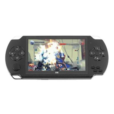 China ABS X6 4.3 Inch 8G Video Game Console Memory Handheld Game Machine Game Player for sale