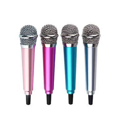 China Other Mini Microphone Karaoke Studio MIC KTV Handheld Audio Microphone For Smart Phone Desktop PC 3.5mm Portable Stereo Laptop Computer for sale