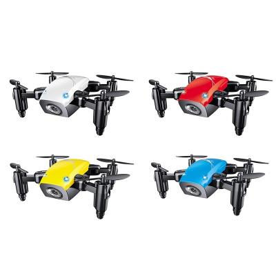 China Radio Control Toy S9HW Mini Drone With Camera HD S9 No Camera RC Quadcopter Altitude Hold Helicopter WiFi FPV Pocket Foldable Micro Drone for sale