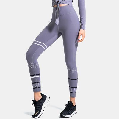 China Breathable fitness and yoga wear leggings for women leggings waist yoga pants high longs peach hip lift fashion tiktok leggings for sale