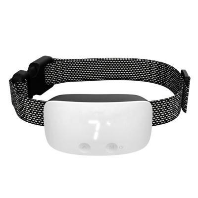 China IPX7 Touch Screen Dog Bark Shock Training Viable Waterproof Rechargeable Collar for sale