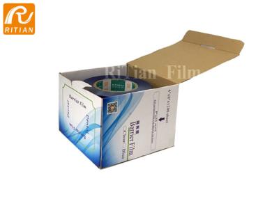 China Adhesive Medical Blue Dental Barrier Film 4'*6