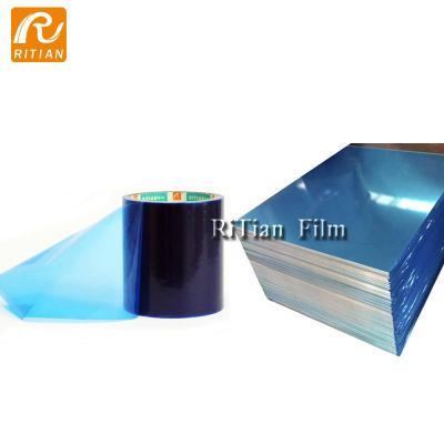 China Hot Selling PE Stainless Steel Protetcive Film Self Adhesive Anti Scratch Metal Surface Protection Wrapping Film for sale