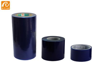 China 60 Micron Removal PE Surface Protective Film , Blue Protective Film RoHS Approved for sale