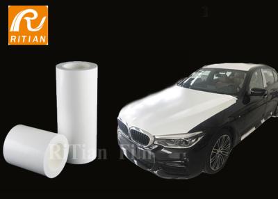 China White Automotive Protective Film Solvent Based Adhesive For Car Paint Protective during transport for sale