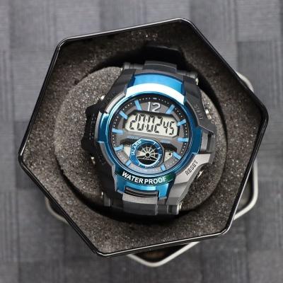 China Multifunctional Cool Electronic Watch Boys Student Alarm High School Digital Sports Waterproof Luminous Digital Watch for sale