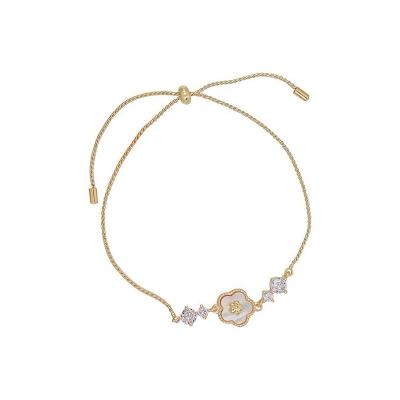 China Fashion temperament bracelet women's flower simple and flexible French vintage shell casual/sporty Korean personality bracelet for sale