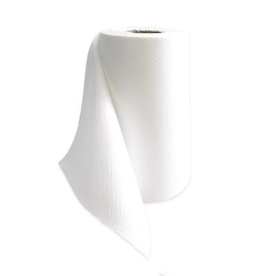 China Sustainable disposable embossed woodpulp polypropylene spunlace nonwoven fabric, which can be used for wet wipes for sale