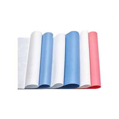 China Durable High Strength Embossed Spunlace Wood Pulp PP Nonwoven Fabric Disposable Cleaning Cloth for sale