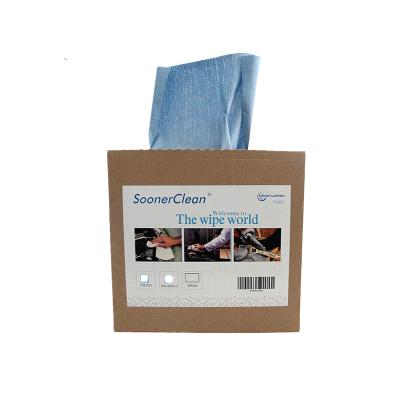 China China Factory Supply Viable Nonwoven Spunlace Cleaning Cloth Optical Cleaning Paper Materials for sale