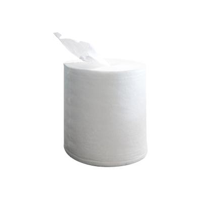 China Spunlace Fabric 40gsm Nonwoven Wet Wipe Roll Sustainable Sustainable Non-Woven Fabric for sale