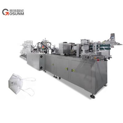 China energy & GOSUNM 2021 N95 Headband Mask Extracting Machine Ffp2 N95 Mask Making Machine for sale