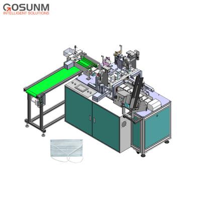 China New design high efficiency GOSUNM 2021 automatic criss crosses head loop welding machine and machin mask vending machine for sale