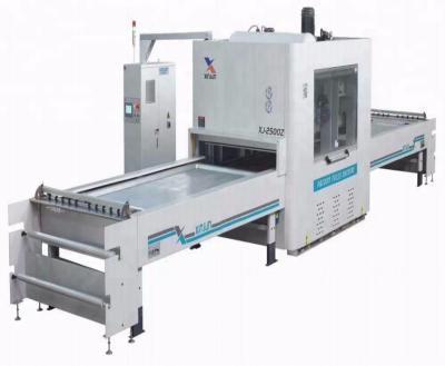 China Top Heating Type Vacuum Membrane Press Oil Cycle High Efficiency High Gloss Aluminum Laminating Machine 3000 Mm for sale