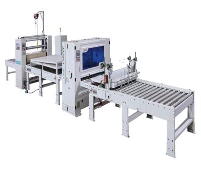 China Hot Line Hot Melt Glue PUR Melt Glue Laminating Line PVC Sheet Acrylic Gluing Machine For MDF, Plywood, Particle Board, Metal, Aluminum for sale