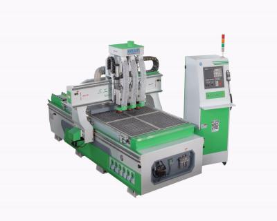 China Has Loading Wheels Woodworking Engraving Machine CNC Router For Cutting Wood for sale