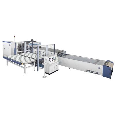 China Fully Automatic Wooden Door 3D Membraning Press Machine for sale