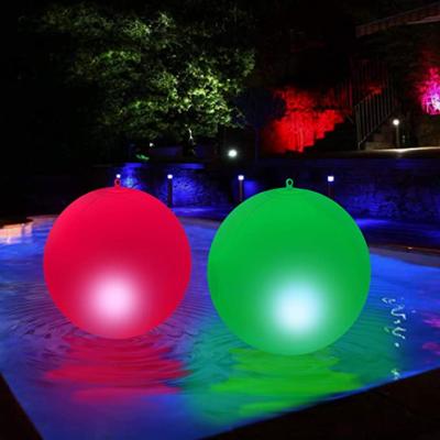 China Float or Blow in Pool Garden Backyard Pond Party Decorations Float or Blow in Pool Garden Backyard Pond Party Hangable Decorations Inflatable Waterproof Color Change led solar rgb glow globe pool ball night lamp light for garden backyard pond room for sale