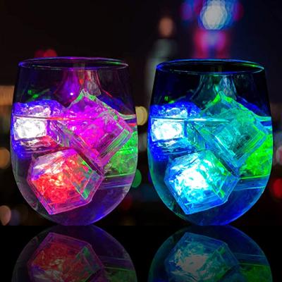 China Drinks Club Bar Party Wedding Holiday Decoration Liquid Color Changing LED Drinks Bar Club Party Wedding Holiday Decoration Sensor Light Up Ice Cubes For Christmas Tumblers Weddings Stacks Champagne Club Party Bar for sale