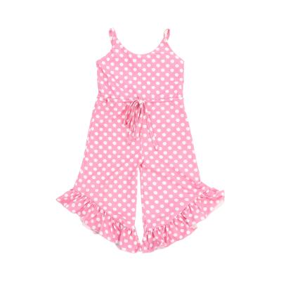 China Custom-made unisex free pattern ruffle baby girl summer boutique baby rompers jumpsuit infant jumpsuit clearance set old) ( for sale