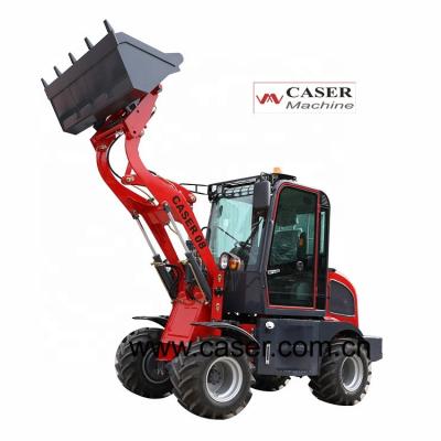 China Factory Hot Sale Caser Brand Hydraulic Articulated Mini Wheel Loader ZL08 Flexible Wheel Loader for sale