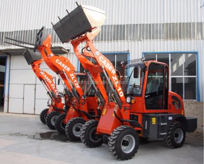 China Factory Qingzhou Caser Trade Chinese Front End Loader ZL12F CE EPA 1.2Ton 1200kg for sale