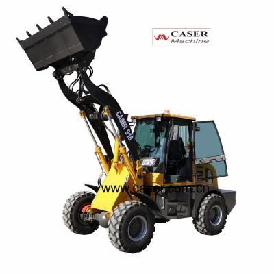 China Loader 918H , Hotels CASER wheel capacity 1800KG radlader 1.8T 1.8 ton loader for sale