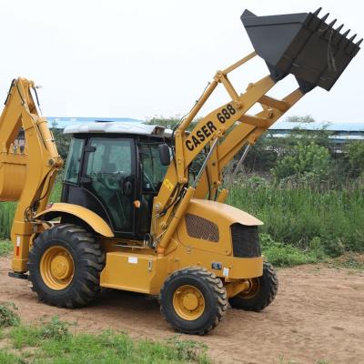 China Factory Qingzhou Caser 688 Backhoe Loader with Best Engine for sale