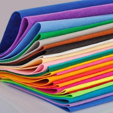 China Durable Colored Soft Felt Sheet Color Felt Polyester Soft Woven Fabric Non Felt for sale