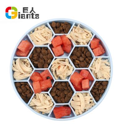 China Sustainable New Design Non-Toxic Eco Friendly Silicone Slow Driver Dog Lick Bowl for sale