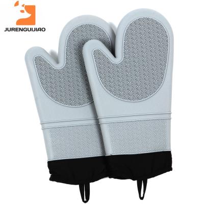 China 2021 Newest Durable Hot Selling Design Oven Mitt With Quilted Silicone Coating Oven Gloves For Kitchen for sale