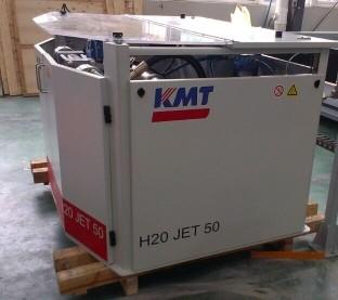 China 2X3m CNC waterjet KMT high pressure pump for sale