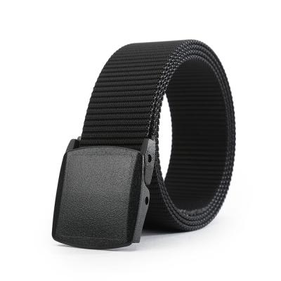 China New 1.5 Inch Custom Good Quality Custom Made Fake Nylon POM Buckle Nylon Fabric Obesity Belt Military Plastic Belt Real Nylon or Plastic Belt for sale