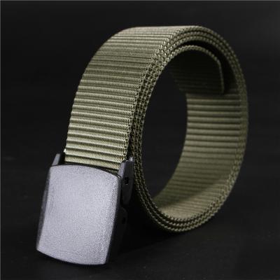 China New Arrival Product Security Waistband Designer Police Duty Cloth Belt Accessories Braided Woven Nylon Belt For Men for sale